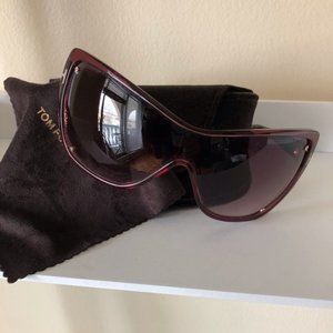 Tom Ford Ekaterina Gradient Sunglasses TF363 71Z